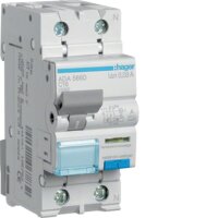 HAGER FI/LS-Schalter ADA566D 1polig+N 10kA C16A 0,03A A