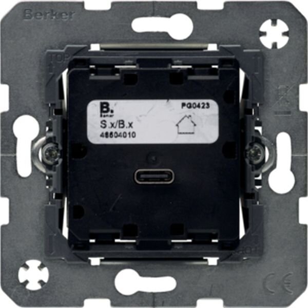 BERKER USB-Ladesteckdose 48604010 USB PD Power Modul 65W S/B