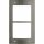 LEGRAND (BTicino) Abdeckrahmen Sfera ROBUR 350425 2 Module