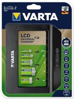 VARTA Ladegerät 57688 LCD Universal Charger+