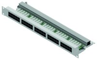 PROTEC.net Telefonpatchpanel LSA+ 19 1HE PNPP350 50xRJ45...