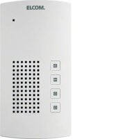 HAGER ELCOM Audio-Haustelefon BFT-200 i2-BUS 4Tasten...