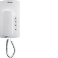 HAGER ELCOM Audio-Haustelefon BHT-200 i2-BUS weiss