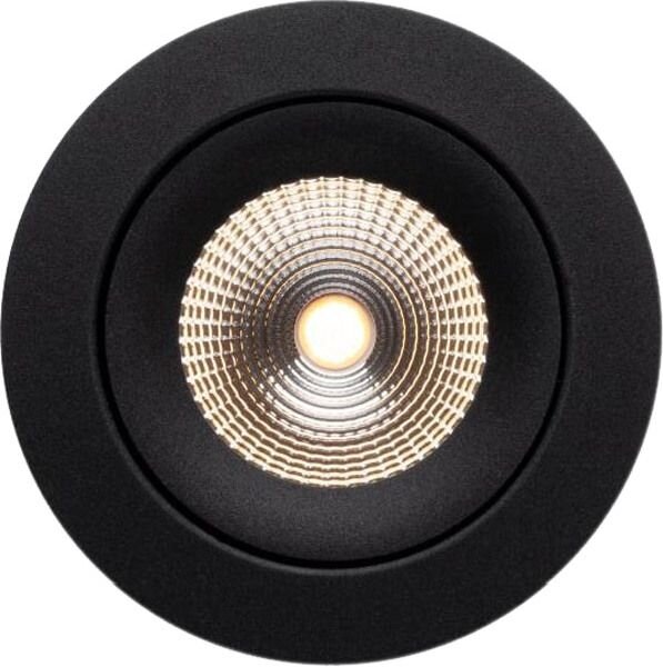 The Light Group LED-Deckeneinbaustrahler LB24 SLC One 360&deg; SL 3000K schwarz