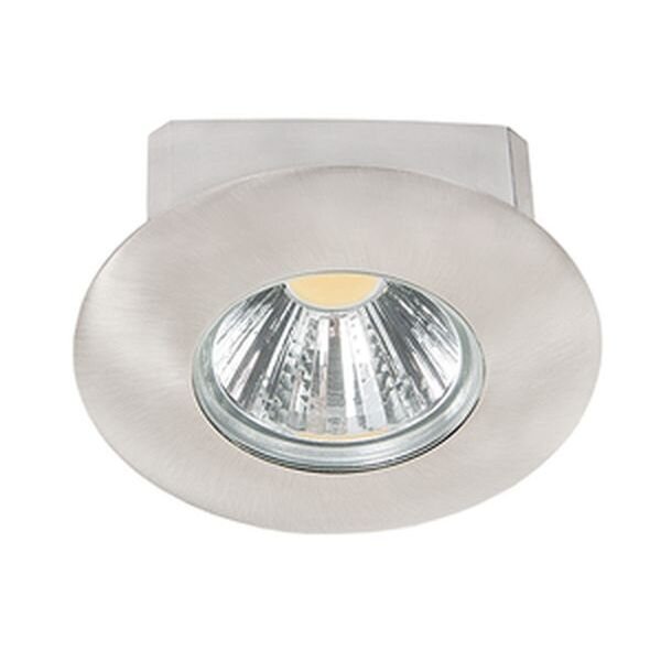 NOBILE LED-Deckeneinbaustrahler LB24 A 5068 T Flat nickel-geb 8W 930 38&deg; IP44
