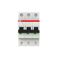 ABB Leitungsschutzschalter S203-C6 C6A 3polig 6kA