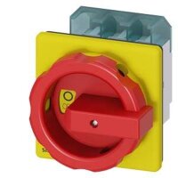 SIEMENS Haupt-/Not-Aus-Schalter 3LD2504-0TK53 3polig...