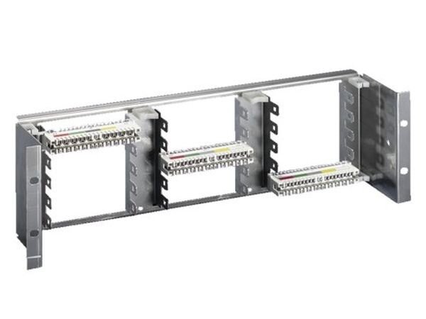 RITTAL Tr&auml;gereinheit edelstahl 3HE f.LSA-Plus-Leisten max. 150 DA