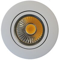NOBILE LED-Deckeneinbaustrahler LB24 A 5068 T Flat chrom...