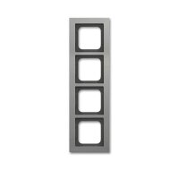 BUSCH-JAEGER Abdeckrahmen 1724-270 4fach platin