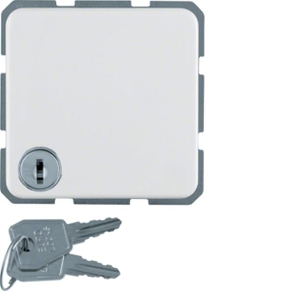 BERKER Steckdose SCHUKO 476309 IP44 polarweiss gl&auml;nzend