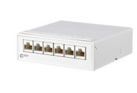 METZ CONNECT Patchpanel Aufputz-Verteiler E-DAT C6A6...