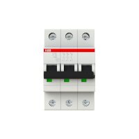 ABB Leitungsschutzschalter S203-C10 C10A 3polig 6kA