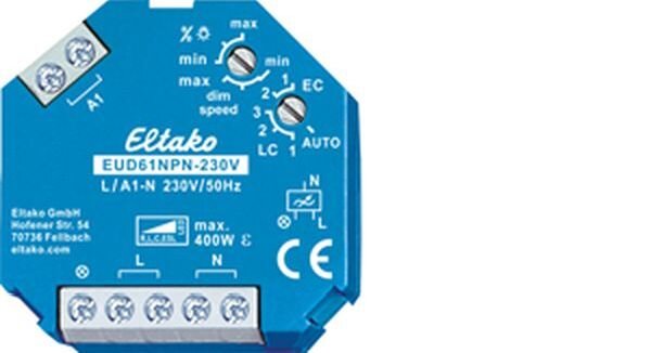 ELTAKO Dimmschalter EUD61NPN-230V f&uuml;r Doseneinbau