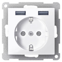 MERTEN Steckdose SCHUKO MEG23660319 USB Ladegerät...