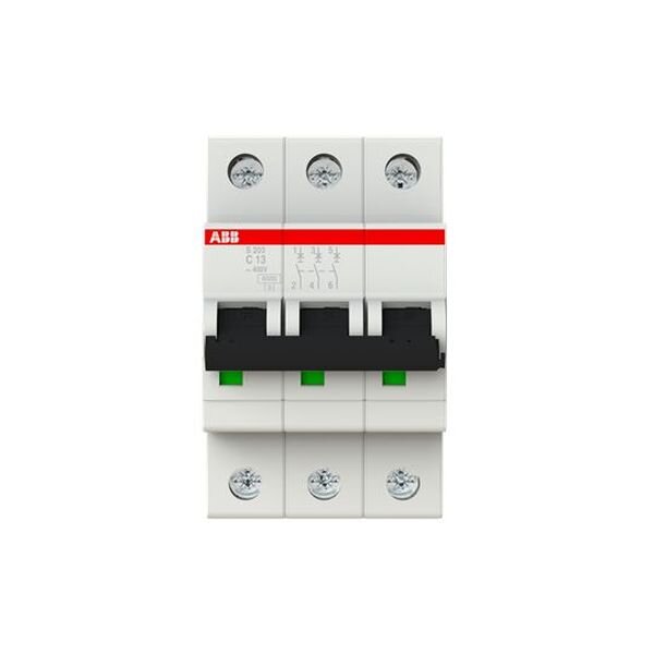 ABB Leitungsschutzschalter S203-C13 C13A 3polig 6kA