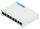 PROTEC.net Patchpanel LSA+ Aufputz PNMP6AW Cat6A-ISO 8xRJ45 wei&szlig;
