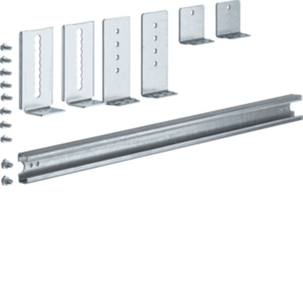 HAGER Schiene UZ02C1 2feldrig universal