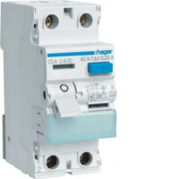 HAGER FI-Schutzschalter CDA240D 2polig 40/0,03A