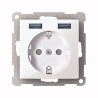 ELSO Schuko-Steckdoseneinsatz ELG365344  USB...