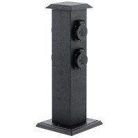 EGLO Energiesäule LB24 stahl schwarz