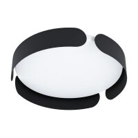 EGLO LED-Deckenleuchte LB24 24W 3000K 2050lm Stahl schwarz