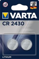 VARTA Knopfzelle 06430 ELECTRONICS 2Blister CR 2430 (MHD)
