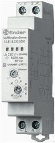 FINDER Elektronischer Dimmer 15.81.8.230.0500 5-500W f. dimmb ESL/LED