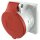 MENNEKES CEE-Anbaudose TwinCONTACT 32A5p 6H400V IP44