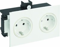 OBO Steckdose BRK 2STD rws SIGNA IN 2fach reinweiß