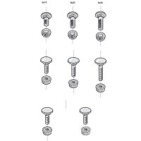 CABLOFIL Schraubenset BTRCC 6x20 EZ SET