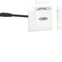HAGER TEHALIT Multimedia-Anschlussset GMSET019016 HDMI...