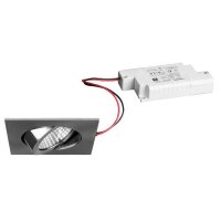 BRUMBERG LED-Einbaustrahler LB24 230V 6W 3000K nickel matt