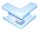 PROT BR-Ausseneck PBRAE 105 105mm reinweiss