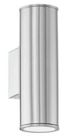 EGLO LED-Wandleuchte LB24 Edelstahl GU10 2x3W 3000K
