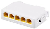 Paschke Datensysteme Extender Switch unmanaged PoE 5xRJ45...