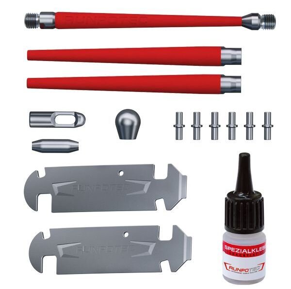 RUNPOTEC Reparatur-Set GF3 Gewinde RTG D:6mm 15-teilig f.D:3mm