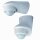GROTHE Bewegungsmelder McGuard professional BM240ws weiss