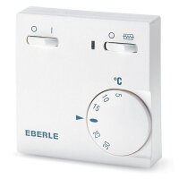 EBERLE Raumtemperaturregler RTR-E 6181 mit 2 Schaltern