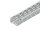 NIEDAX Kabelrinne RLVC60.100 60x100mm m. angep. Verb.