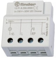 FINDER Elektronischer Dimmer auch für LED