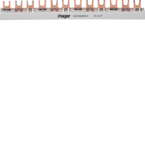 HAGER Phasenschiene KDN363B 3polig