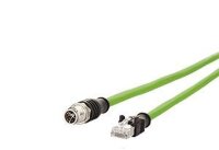 METZ CONNECT Verbindungsleitung M12 Stecker gerade 8polig...