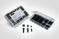 HELLERMANN Tüllenset HOTKIT PVC Schwarz (BK)