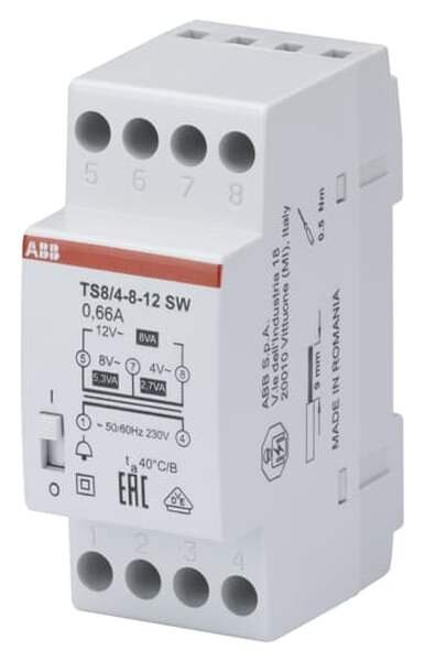 ABB Klingeltransformator TS8/4-8-12SW