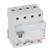 LEGRAND FI-Schutzschalter TX3 25/0,03A 4polig