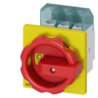SIEMENS Haupt-/Not-Aus-Schalter 3LD2203-0TK53 3polig...