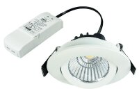 PROT LED-Deckeneinbaustrahler PLEDEDW 8,5W weiß