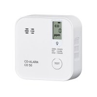 INDEXA Kohlenmonoxidmelder CO50 mit Langzeitbatterie 10J