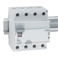 LEGRAND FI-Schutzschalter TX3 40/0,03A 4polig